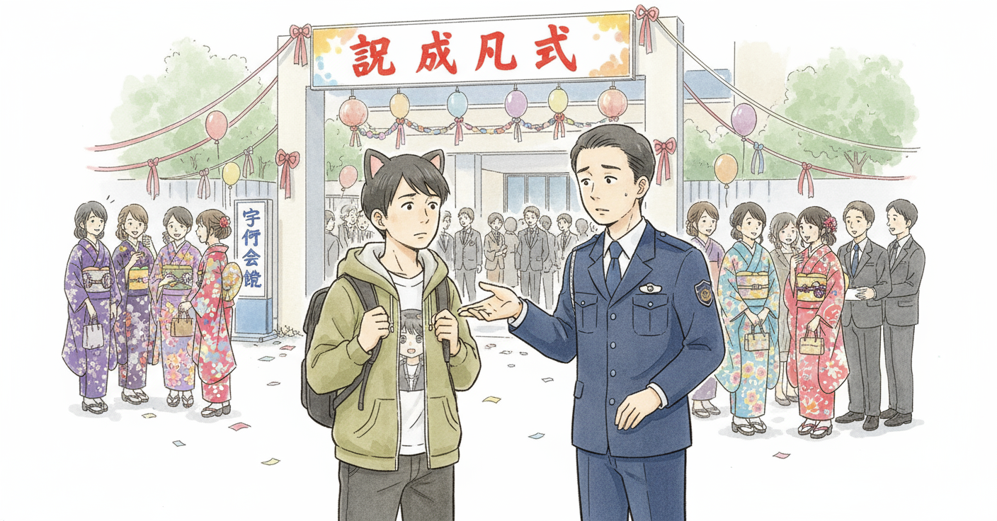 成人式と捜査網 のカバー画像