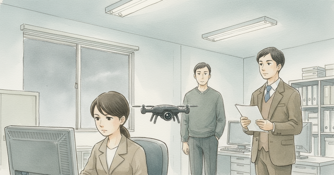 経理部ドローン のカバー画像