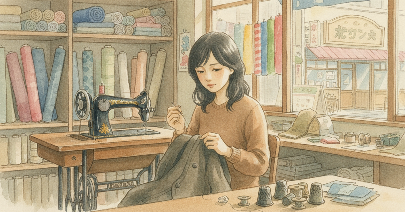 記憶を縫う糸 のカバー画像