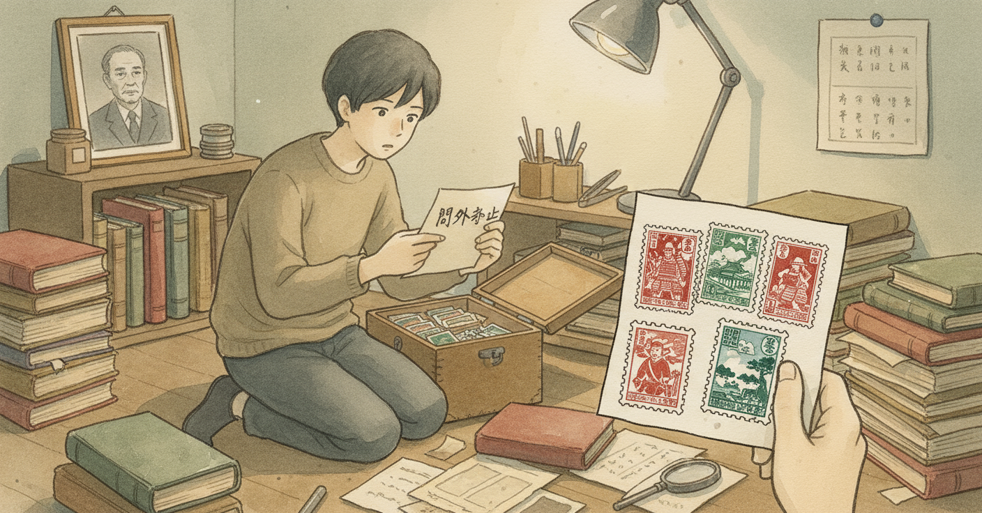 門外不出の切手 のカバー画像