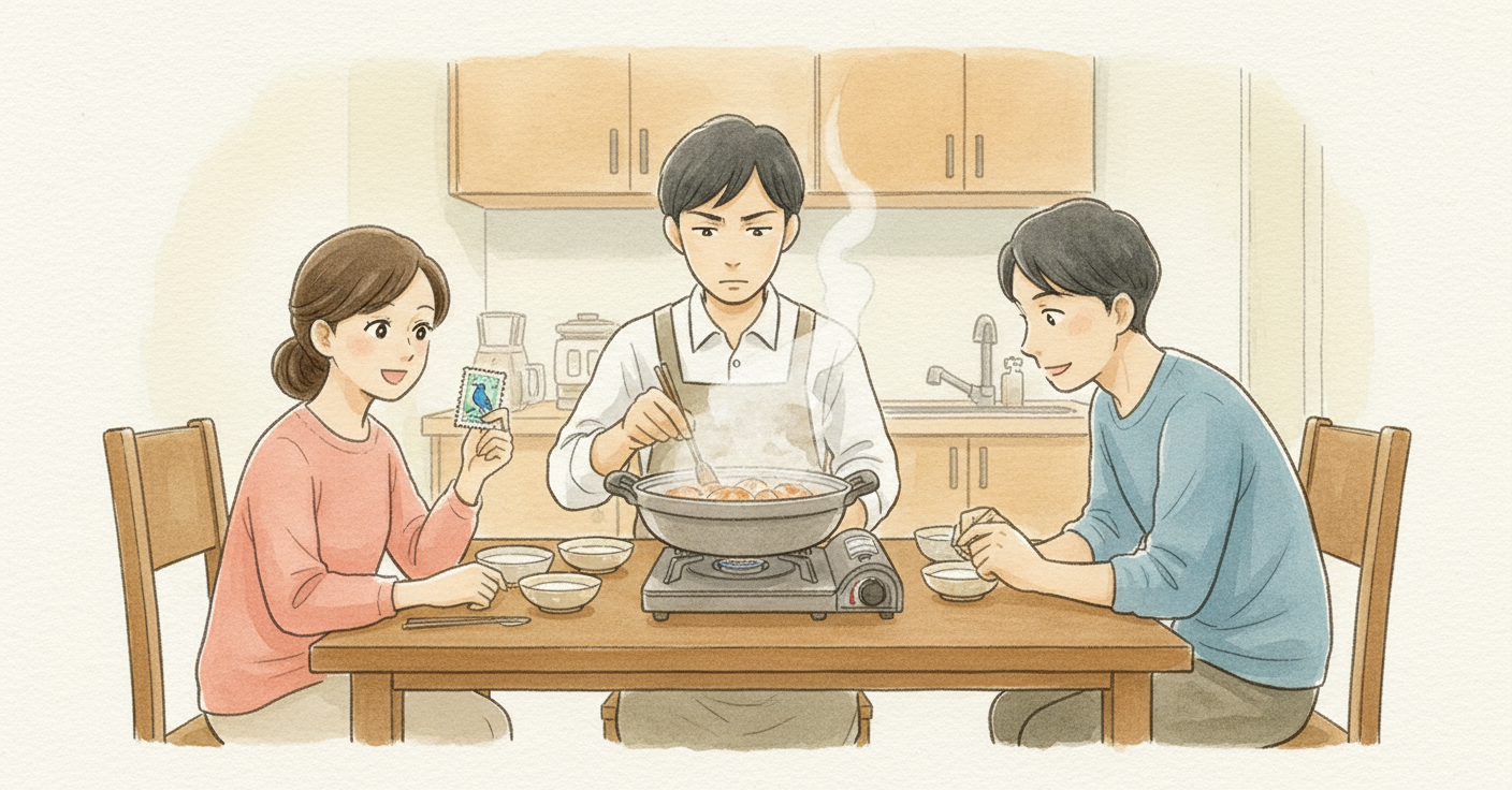 驚嘆！鍋奉行と切手 のカバー画像