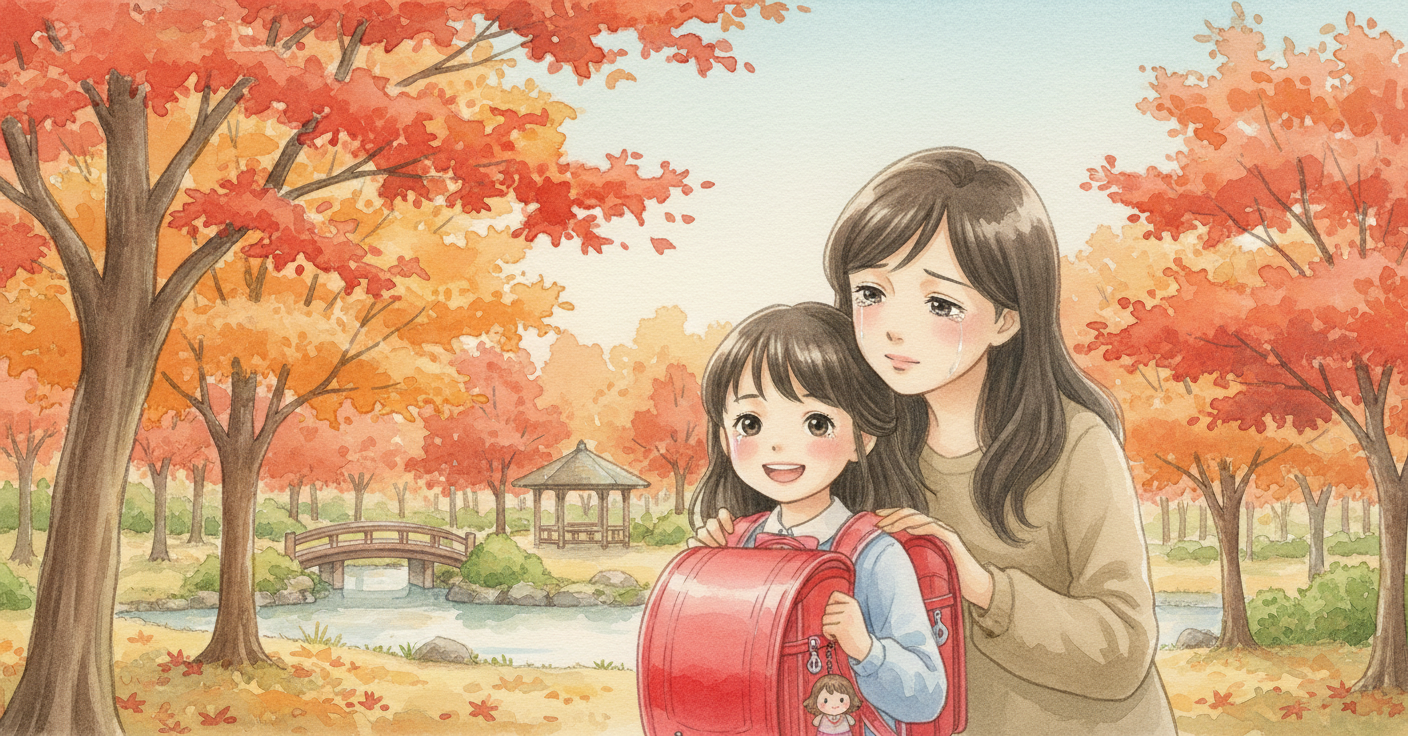 紅葉のランドセル のカバー画像