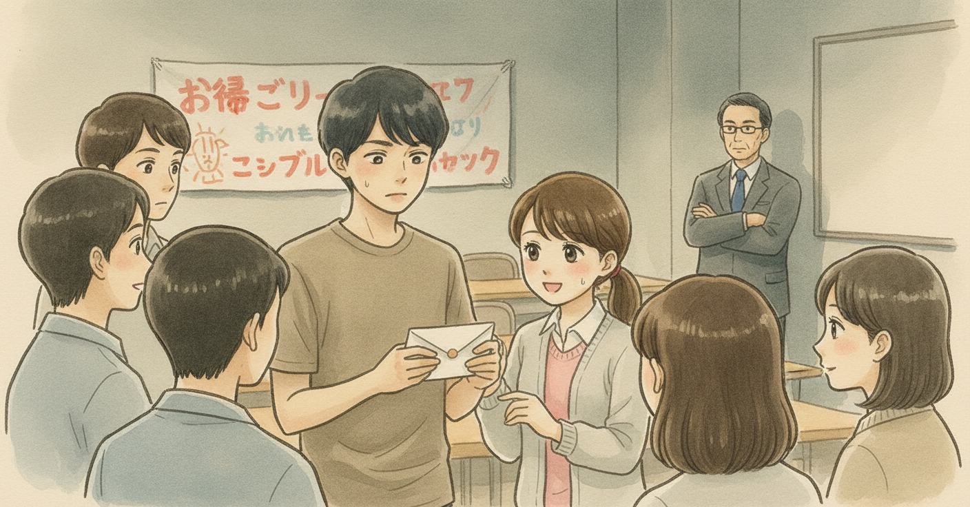 講堂の片隅で のカバー画像