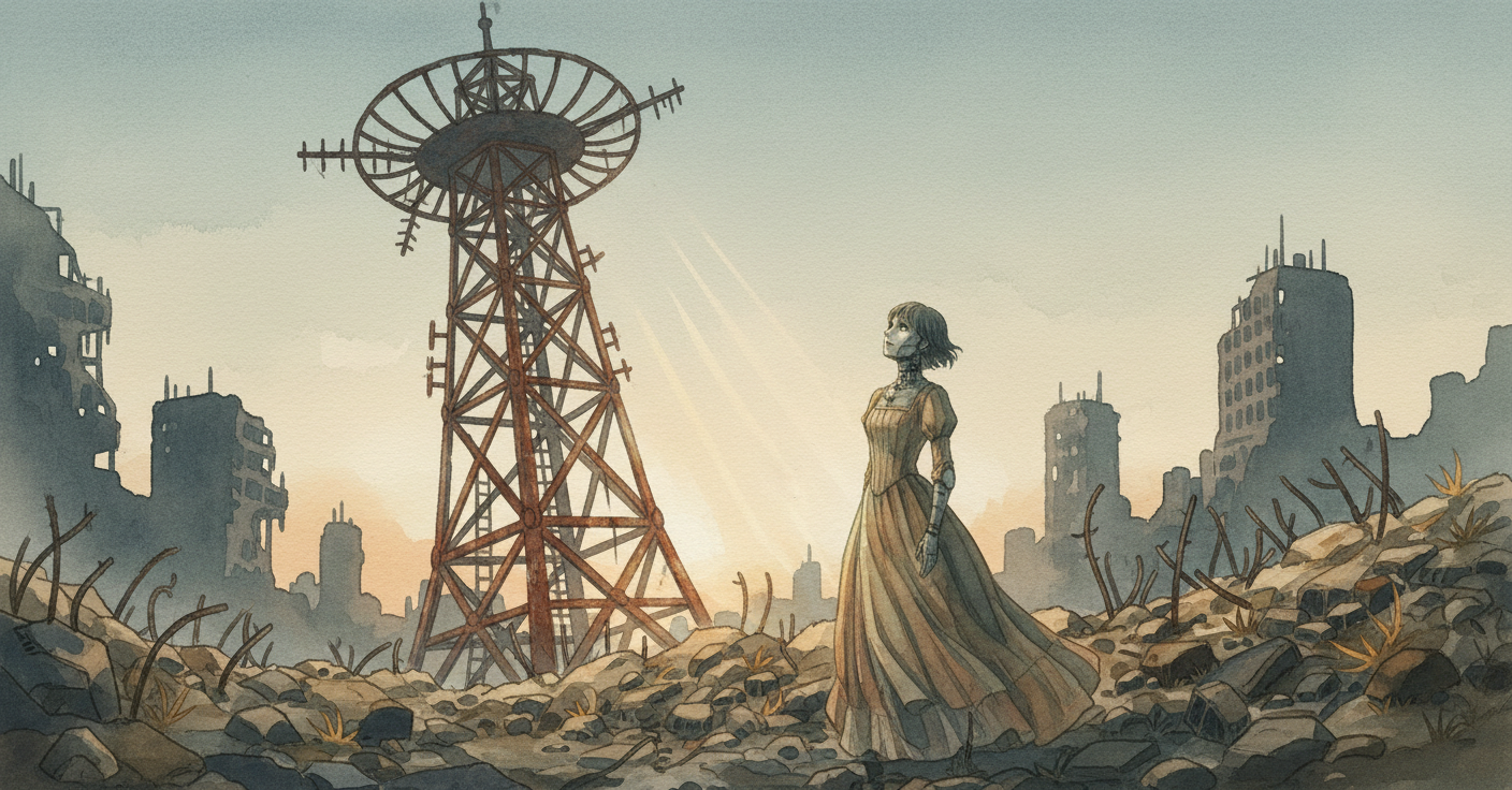 星屑の姫と忘れられたテレビ塔 のカバー画像