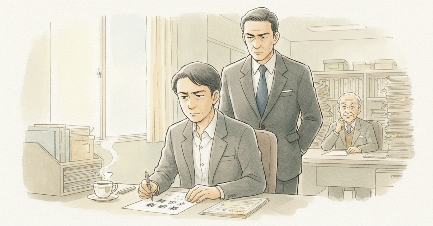 初夢、最悪人事 のカバー画像