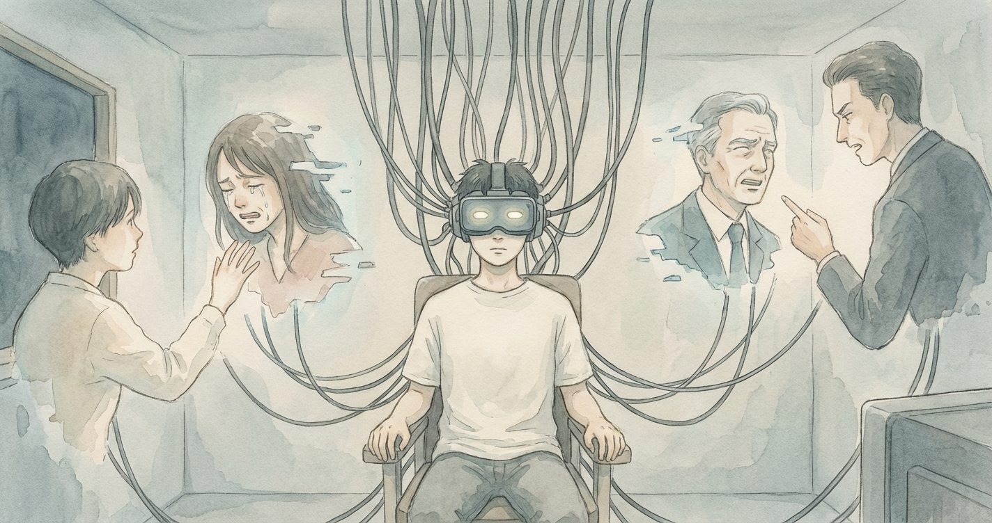 仮想現実の葬儀屋 のカバー画像