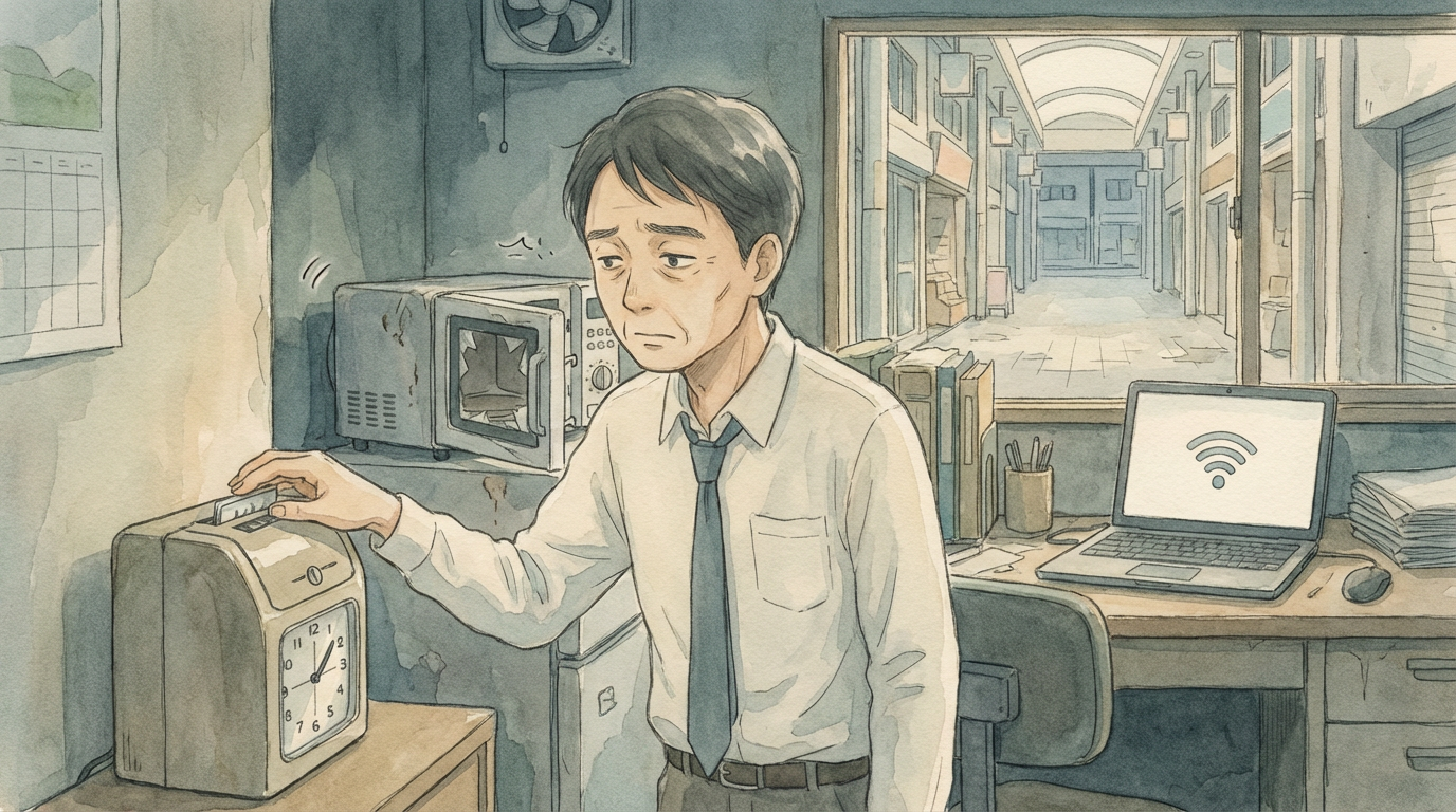 電子レンジおじさんとWiFiの奇跡 のカバー画像