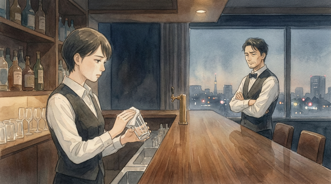 夜明け前のバー のカバー画像