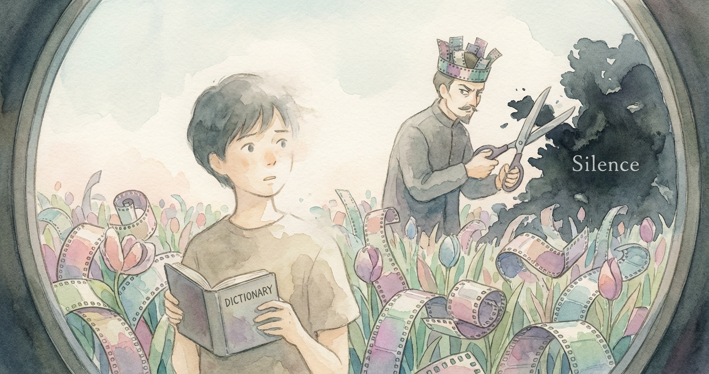 あくびをする映写機と、王様の剪定鋏 のカバー画像