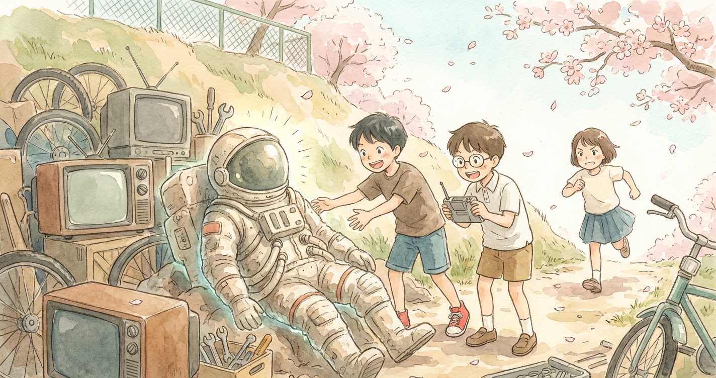 ぶっとび卒業旅行と伝説の宇宙服 のカバー画像