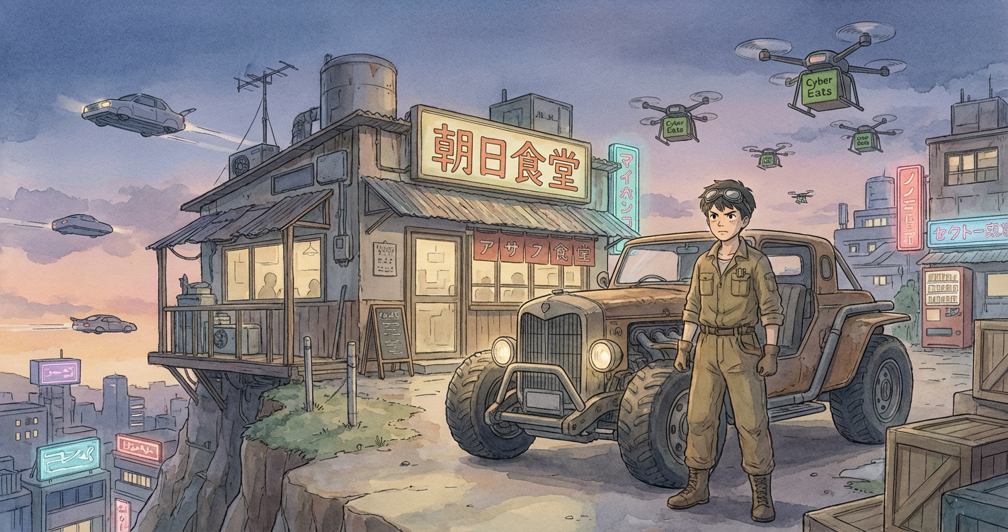 爆走！イナズマ号とAI相棒の『奇跡のデリバリー』大作戦 のカバー画像