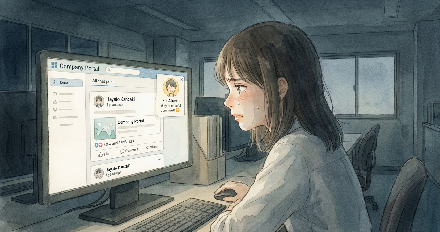 燃える社内ポータル のカバー画像