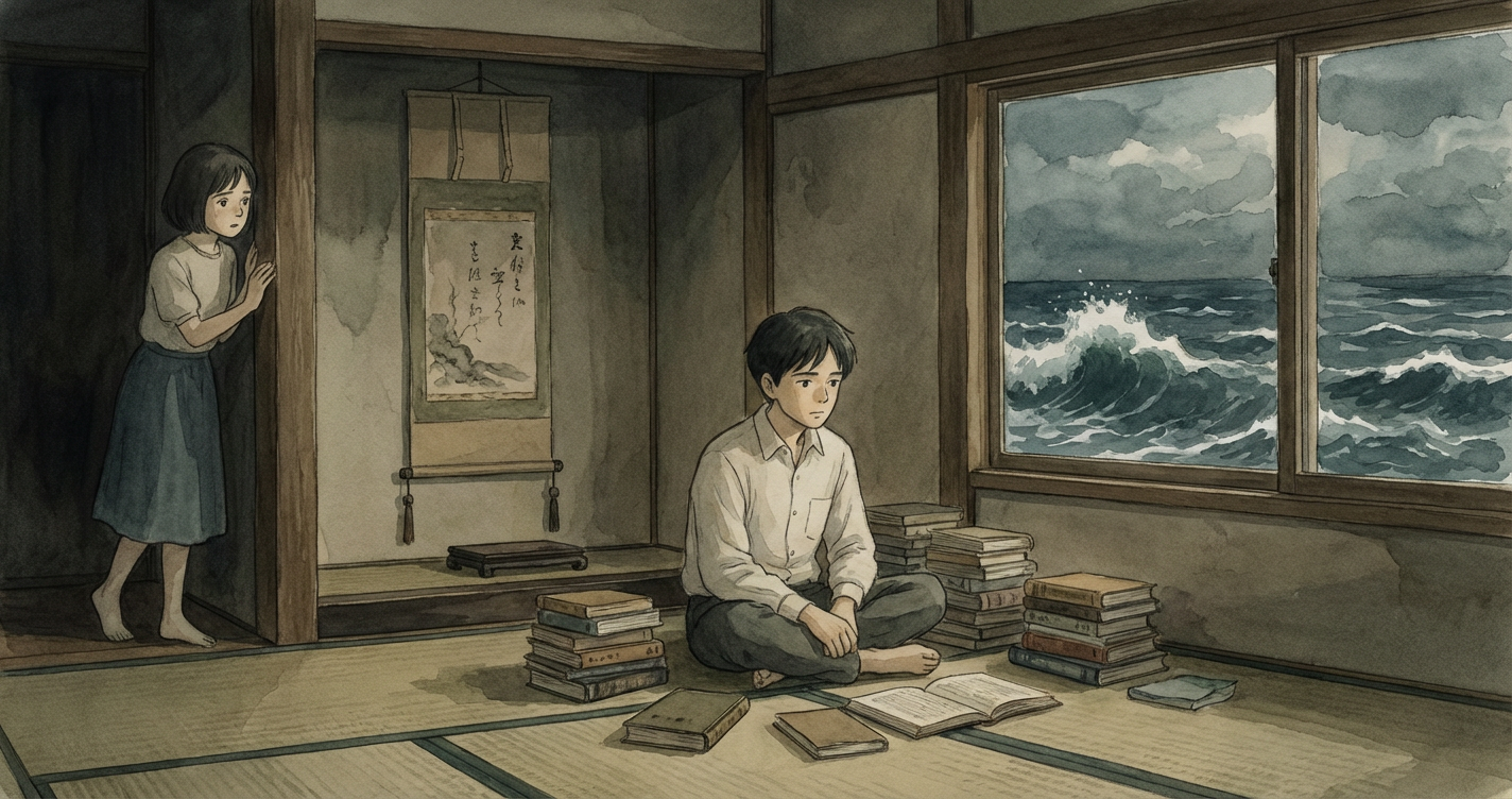 潮満ちる書斎 のカバー画像