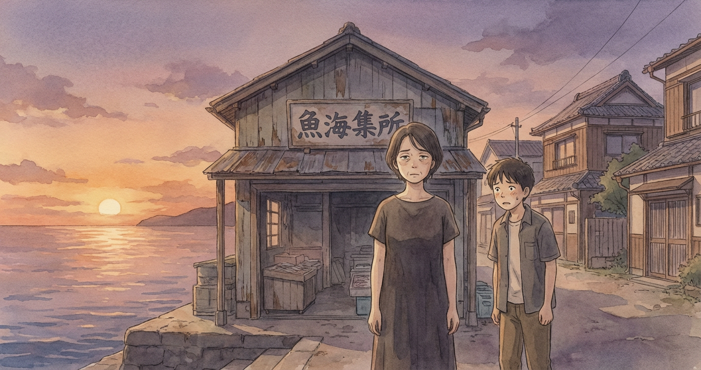 夏祭りの霊柩車 のカバー画像