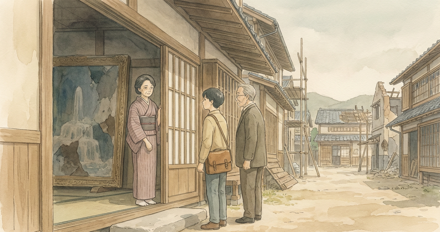 偽りの風景、真実の願い のカバー画像