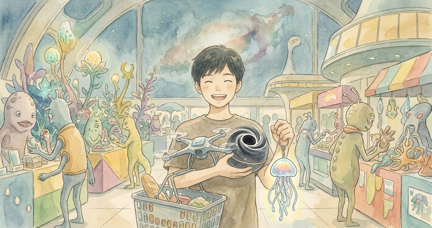 星屑ショッピングモールと最後の銀河土産 のカバー画像