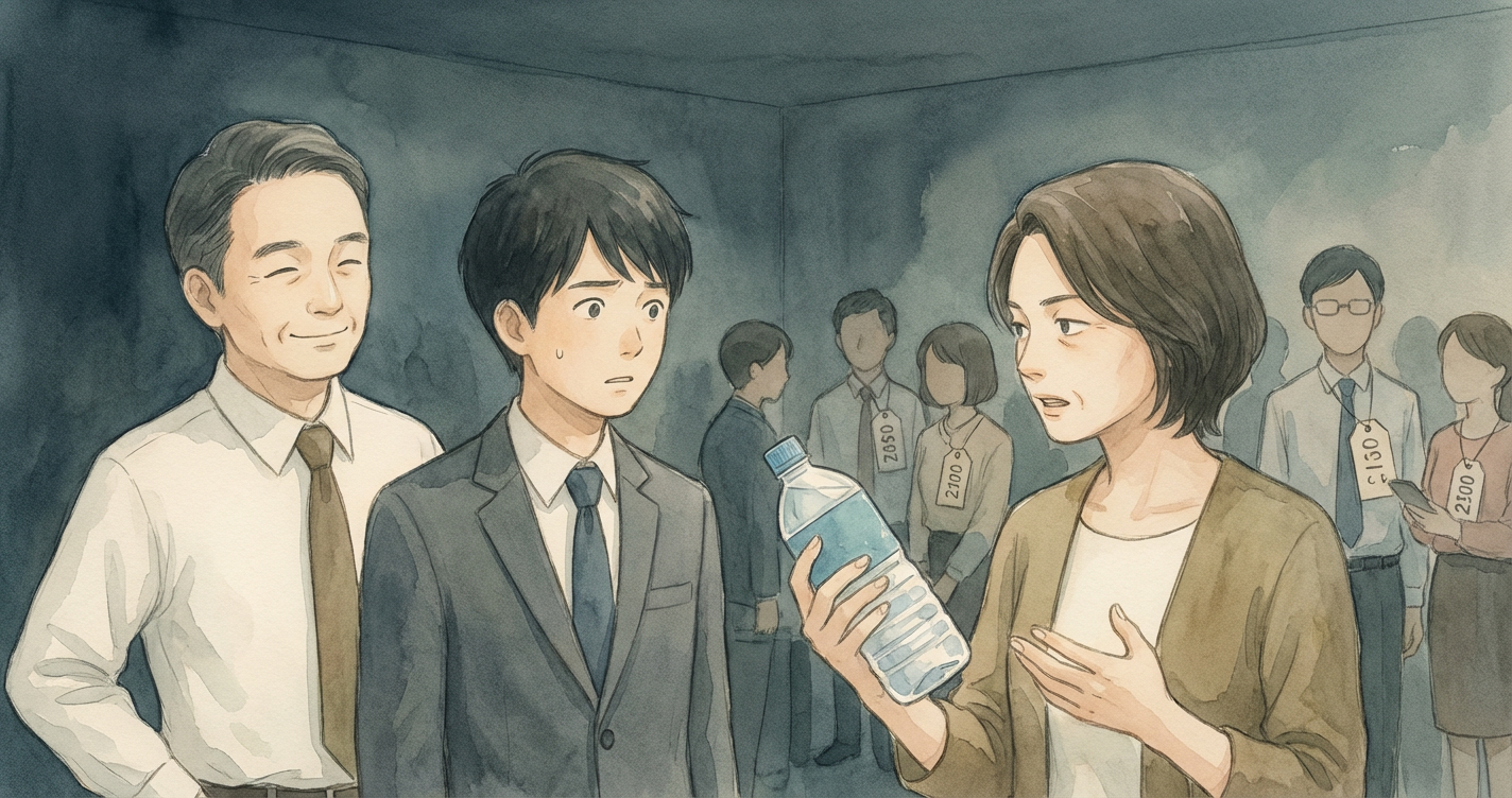 異動先は、まさかの奴隷市場！？～水辺の交渉術～ のカバー画像