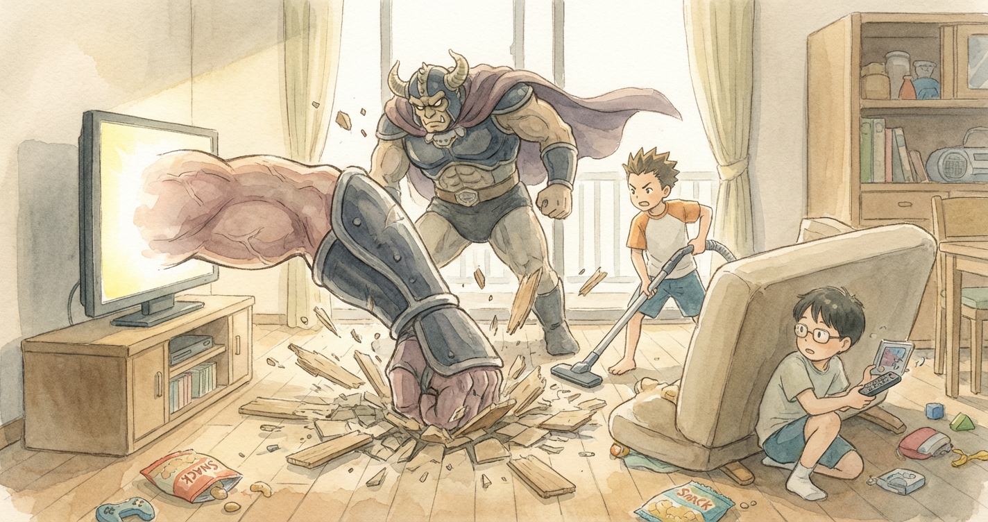 爆裂！日曜日のリビング・ウォーズ のカバー画像