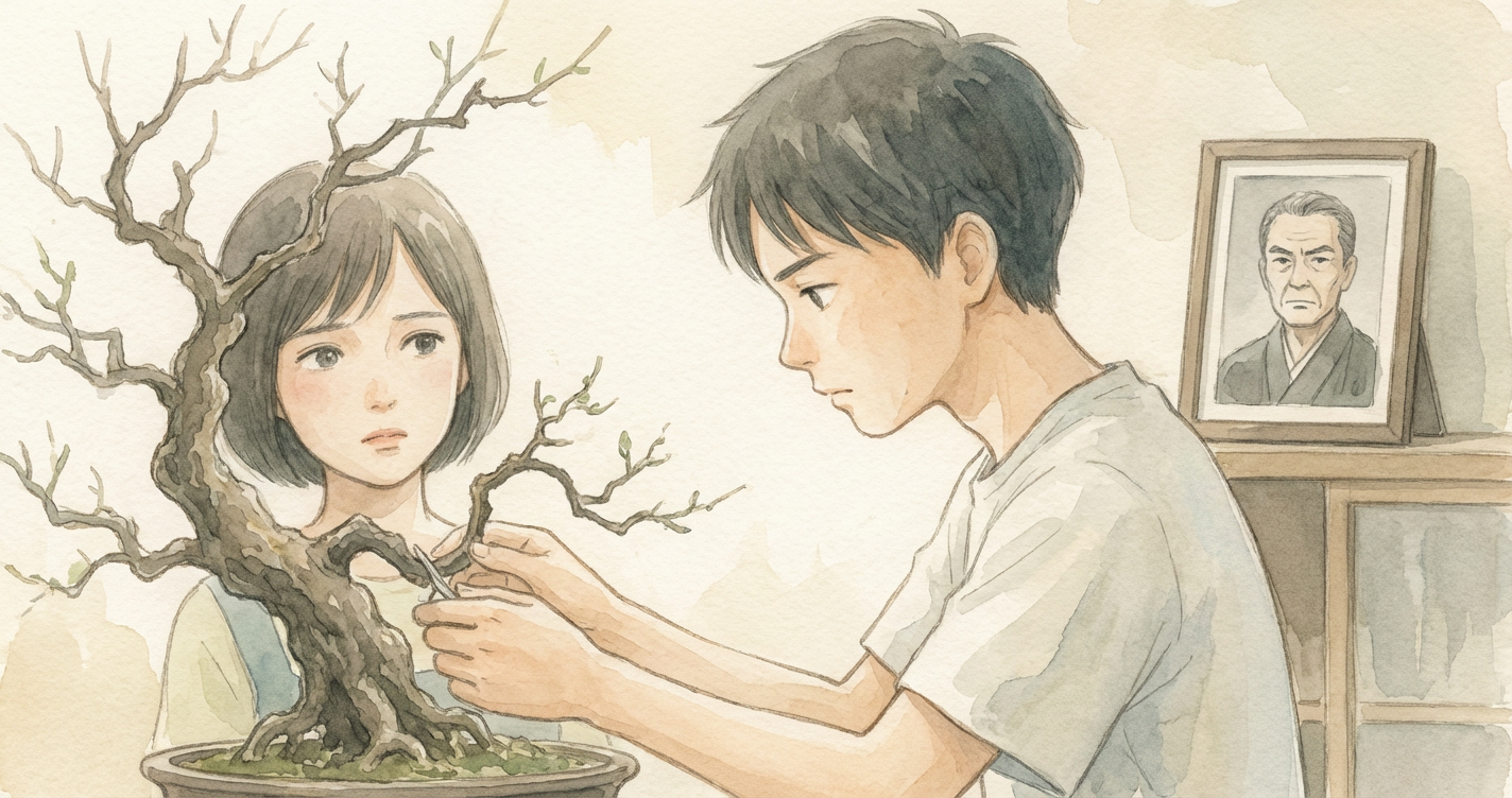 盆栽師の狂騒 のカバー画像