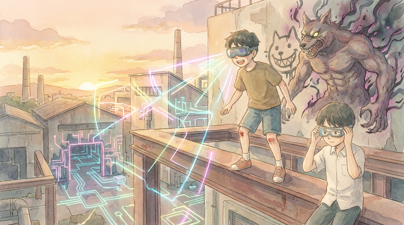 爆走！AR魔剣とラクガキ戦争 のカバー画像