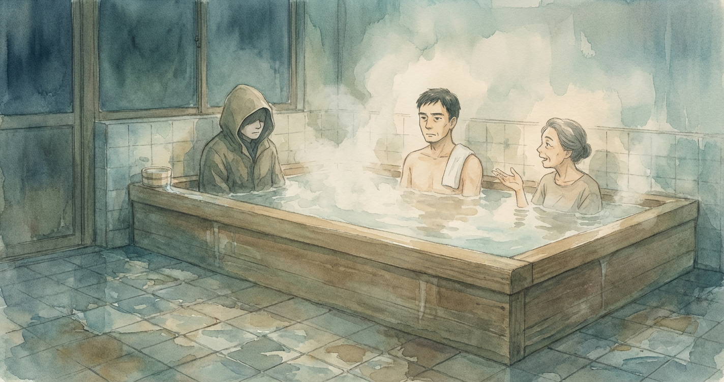 湯気の中の亡霊 のカバー画像